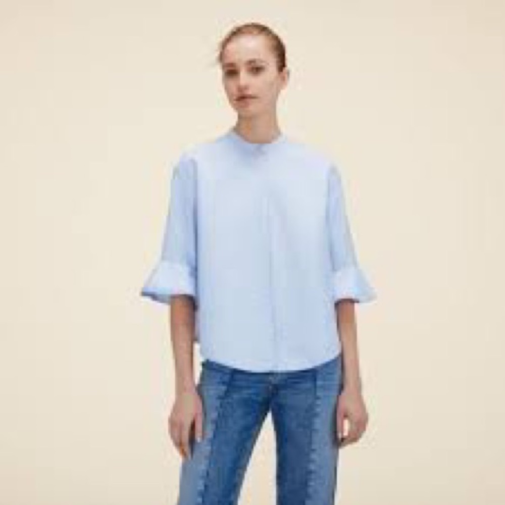 Maje Bell-Sleeve Charly Blouse